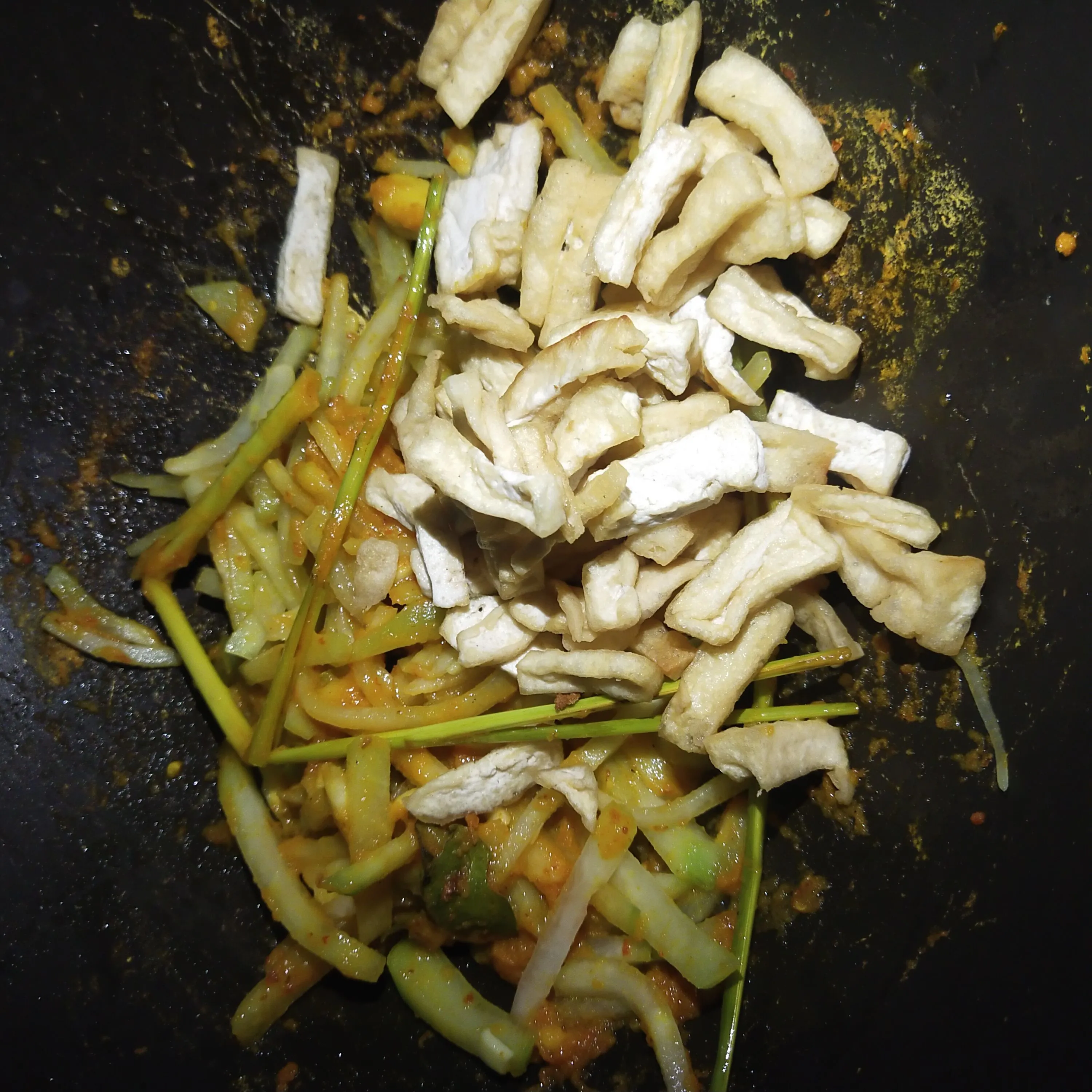 Step 3 Ketupat Sayur