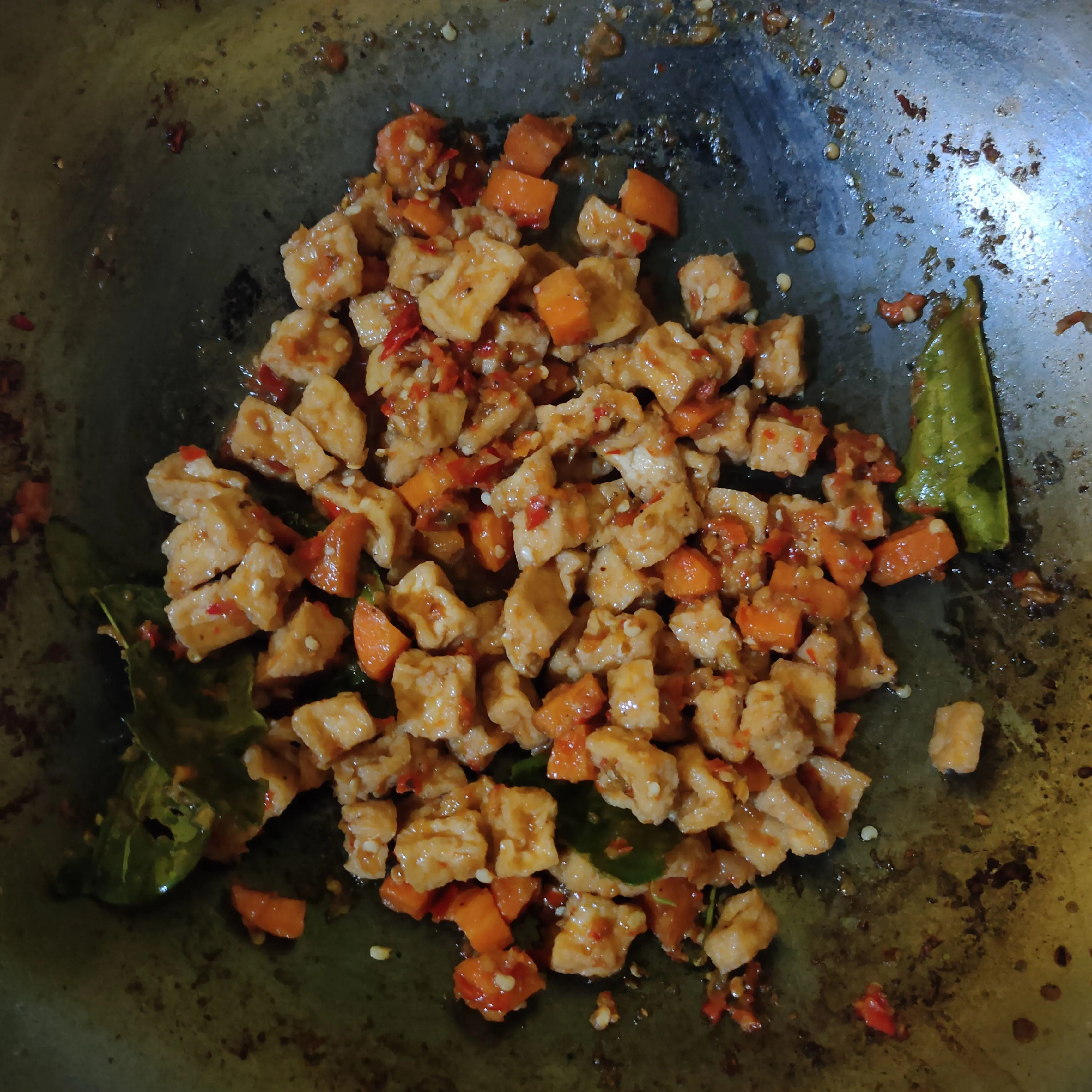 Step 6 Sambal Goreng Tahu Wortel
