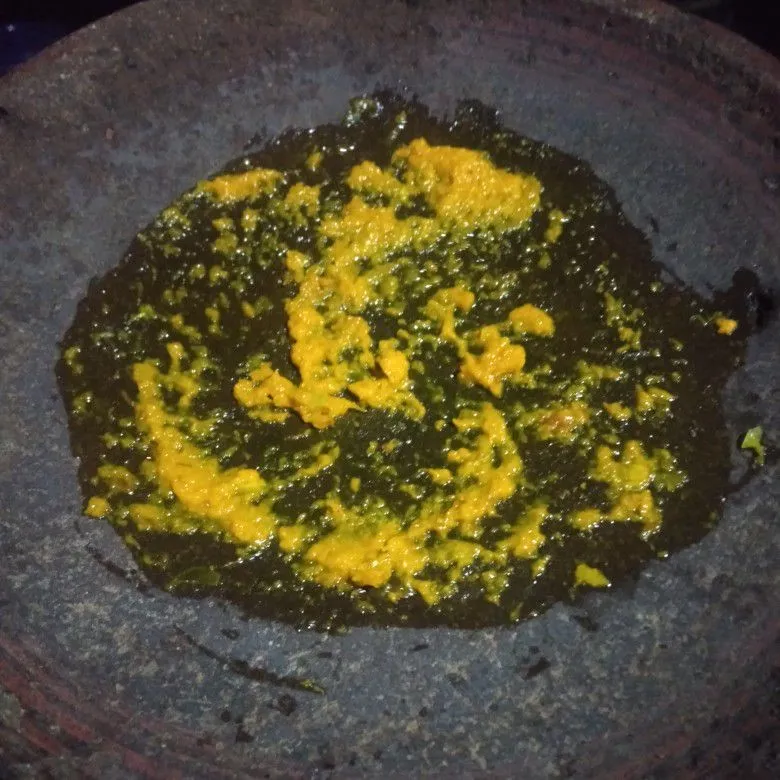 Step 1 Tempe Kuah Santan
