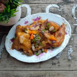 Sayap Ayam Oseng Bawang