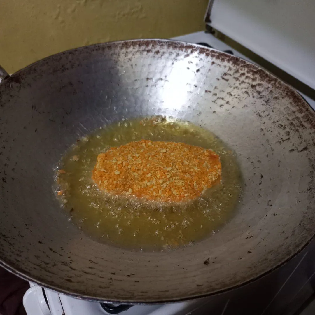Step 6 Chicken Katsu Mozzarella
