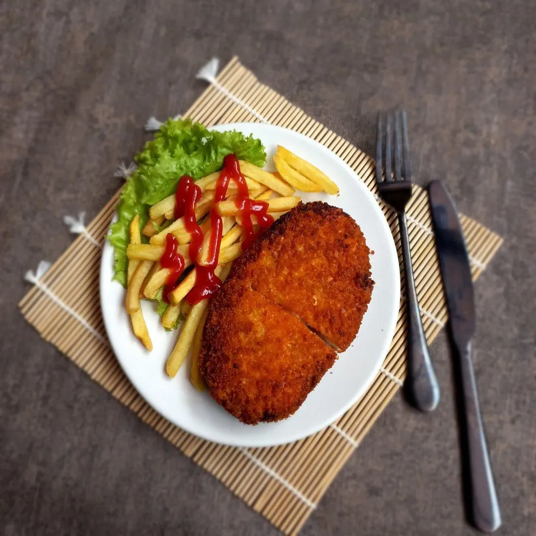 Step 7 Chicken Katsu Mozzarella