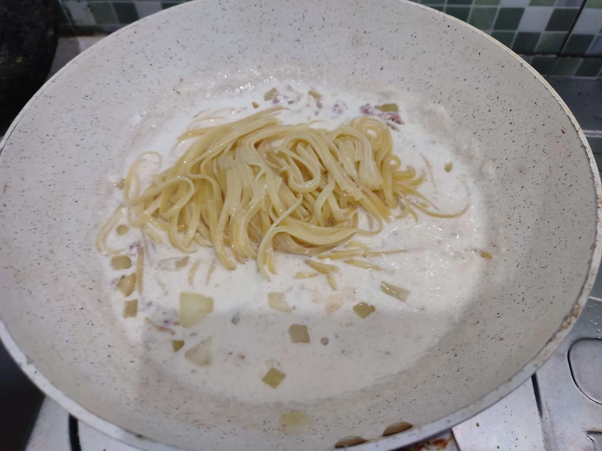 Step 5 Creamy Fettucine