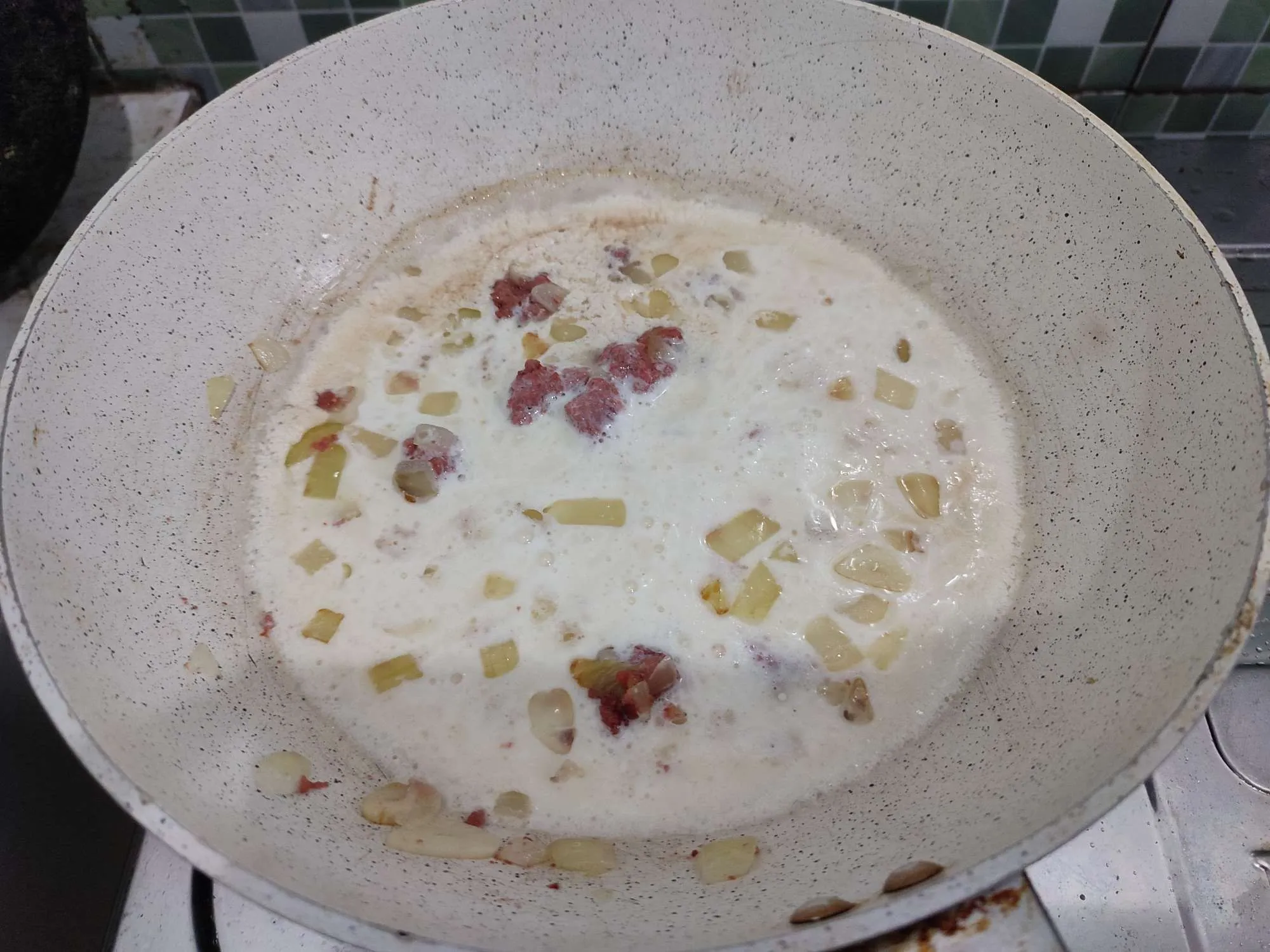Step 4 Creamy Fettucine