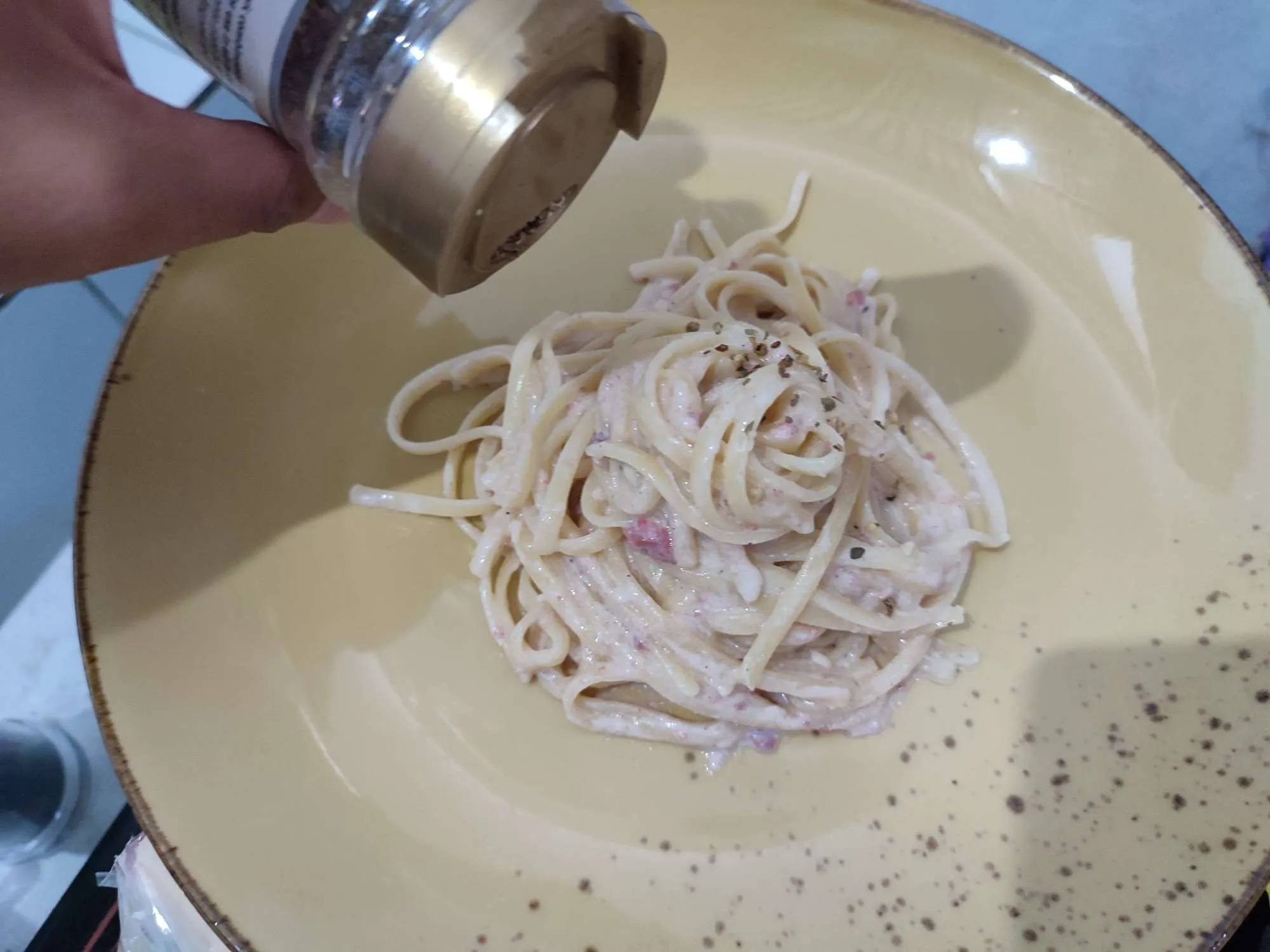 Step 8 Creamy Fettucine