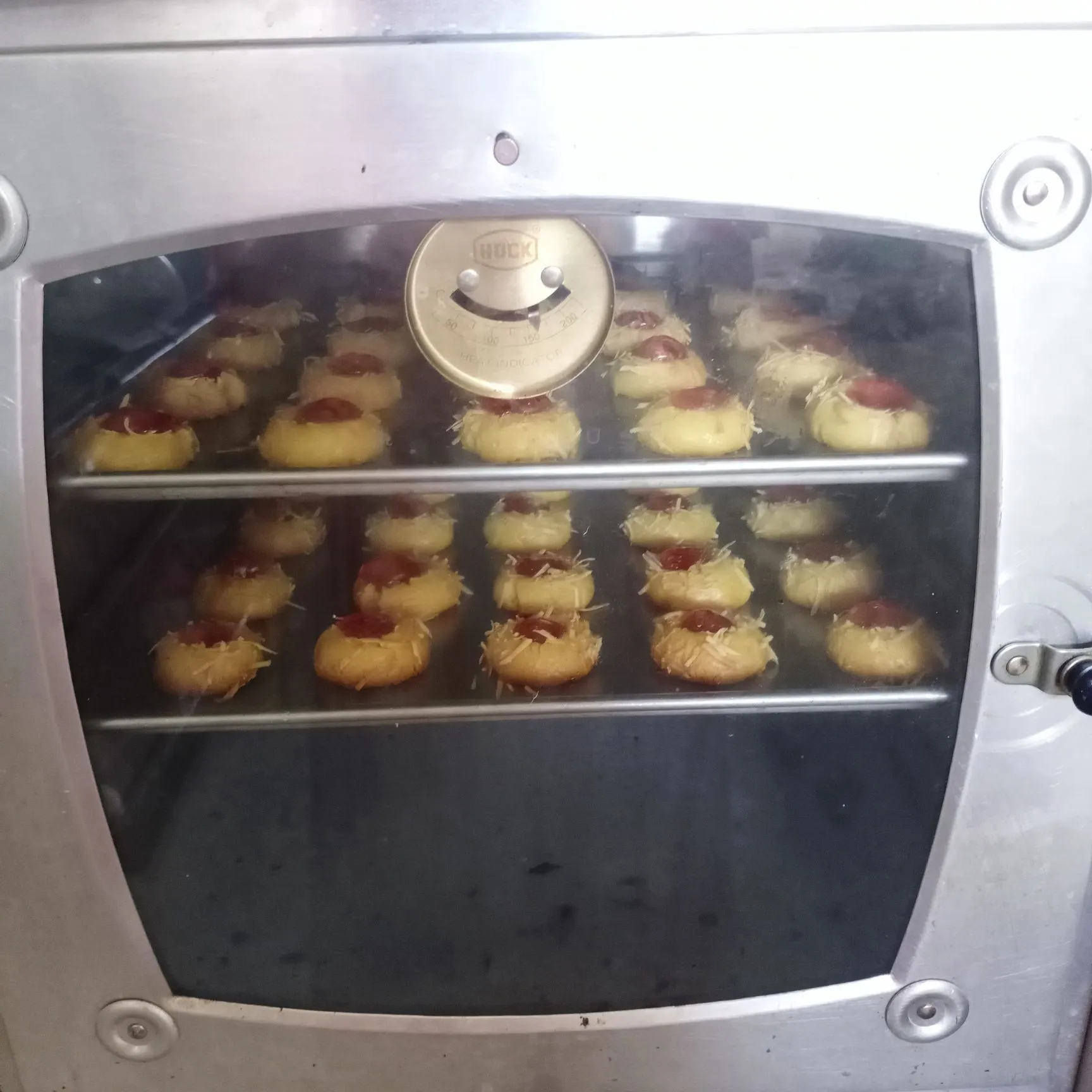 Step 8 Strawberry Thumbprint Cookies