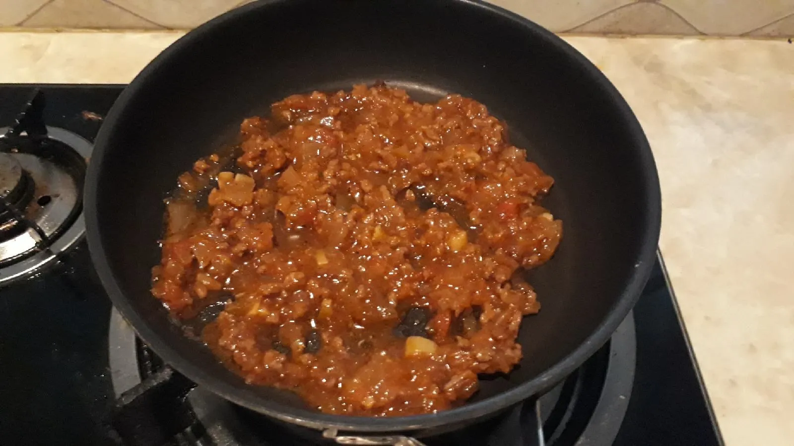 Step 3 Pasta Penne Bolognese