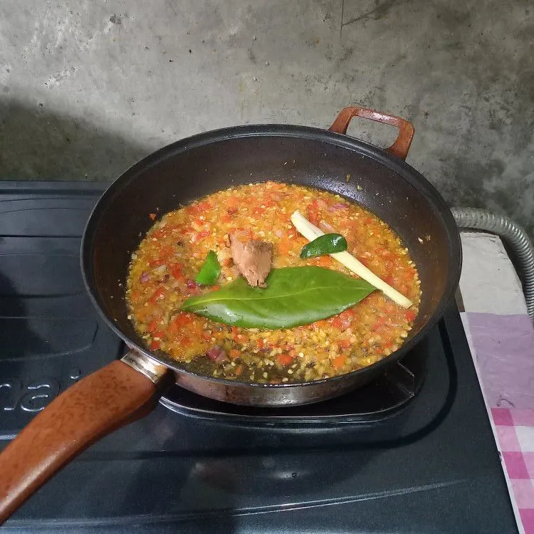Step 3 Balado Tuna Tempe dan Kentang