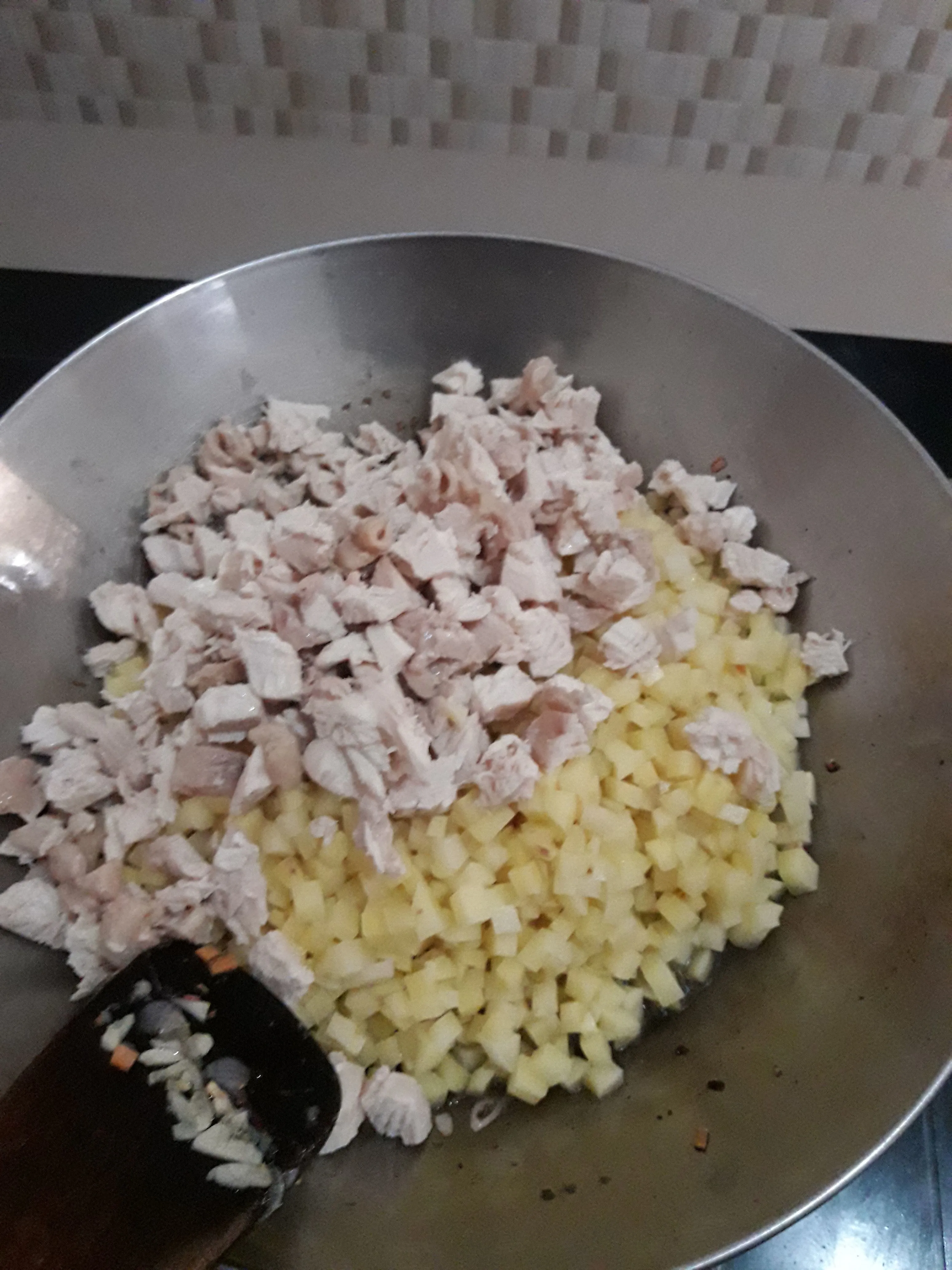 Step 3 Creamy Curry Rogout
