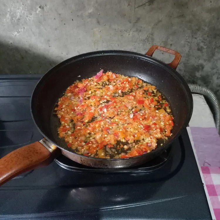 Step 2 Balado Tuna Tempe dan Kentang