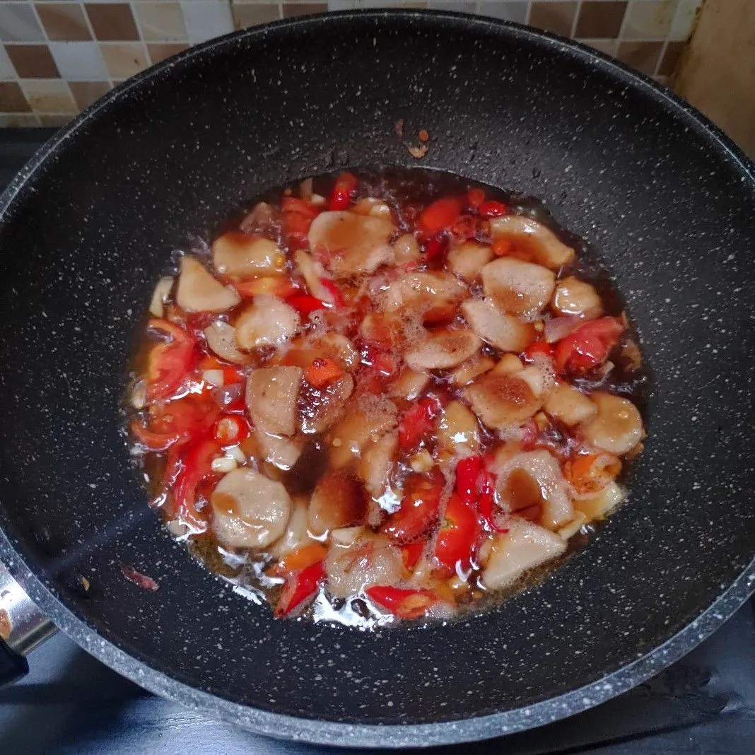 Step 3 Tumis Kangkung ala Resto