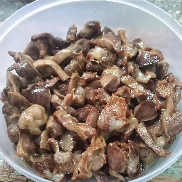 Step 1 Oseng Ampela Paprika Pedas