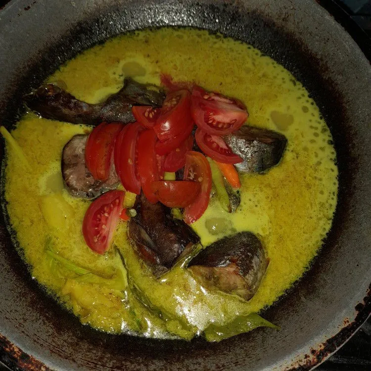 Step 6 Gulai Tongkol Kemangi