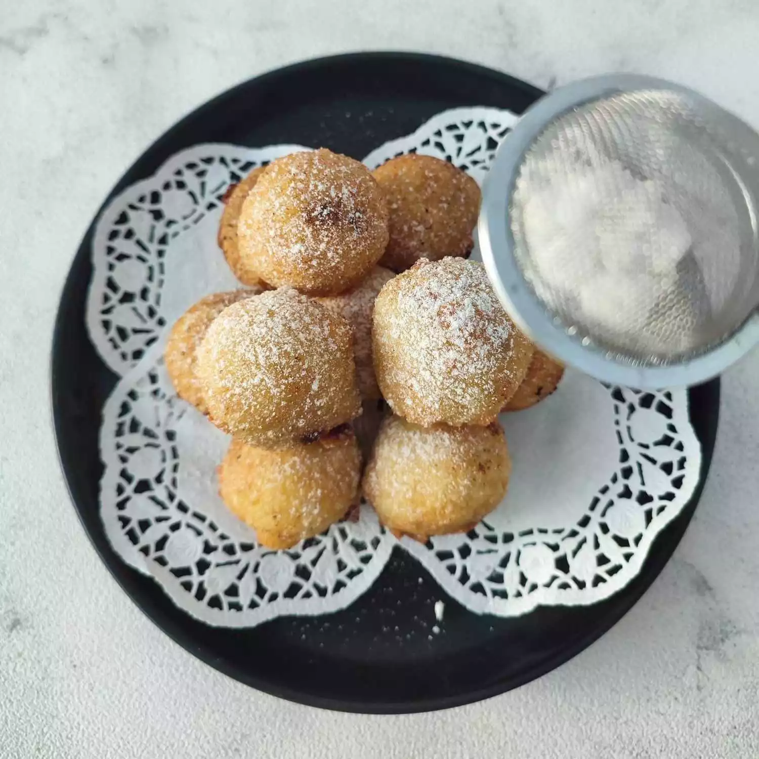 Step 8 Chapssal Doughnut