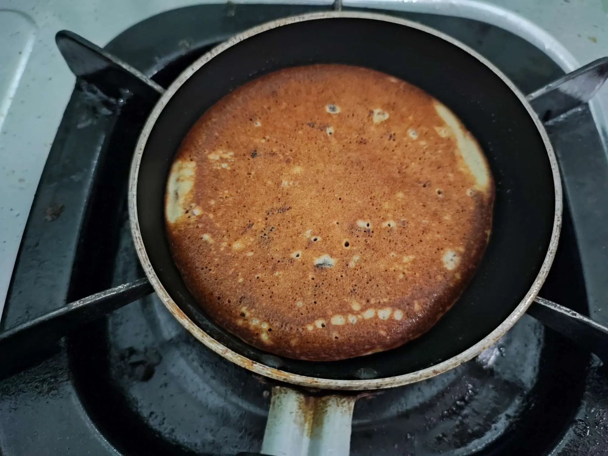 Step 8 Pancake Ketan Hitam