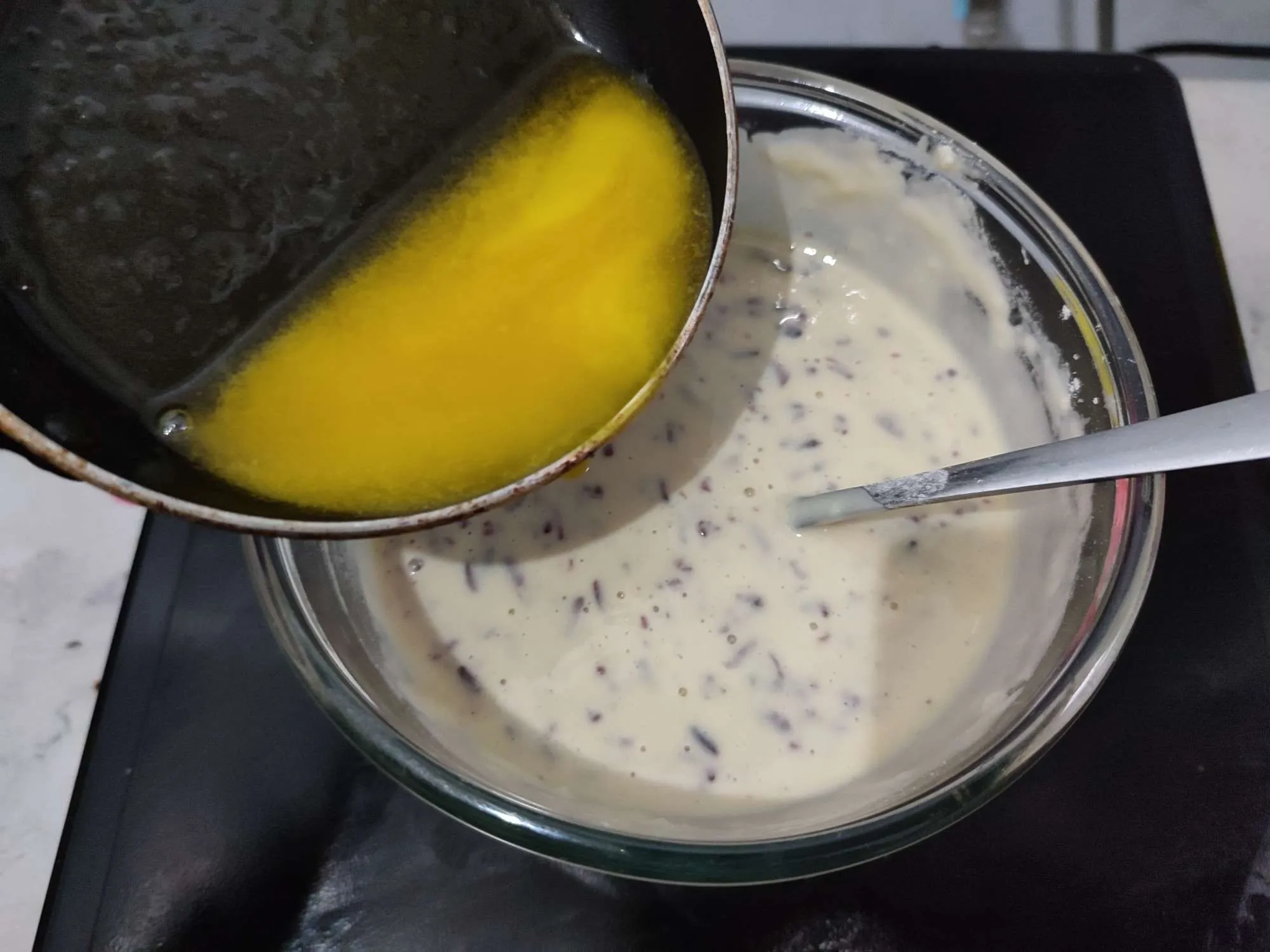 Step 5 Pancake Ketan Hitam