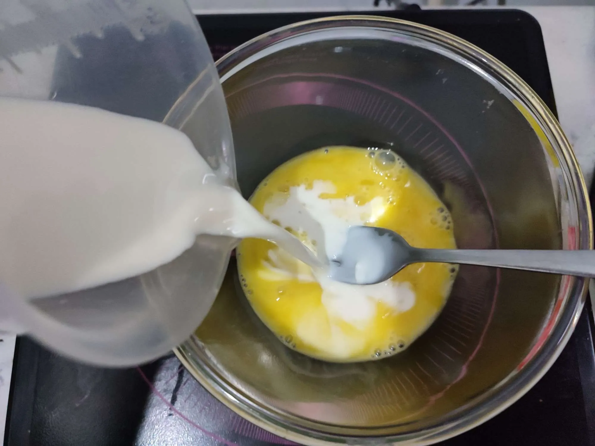 Step 2 Pancake Ketan Hitam 