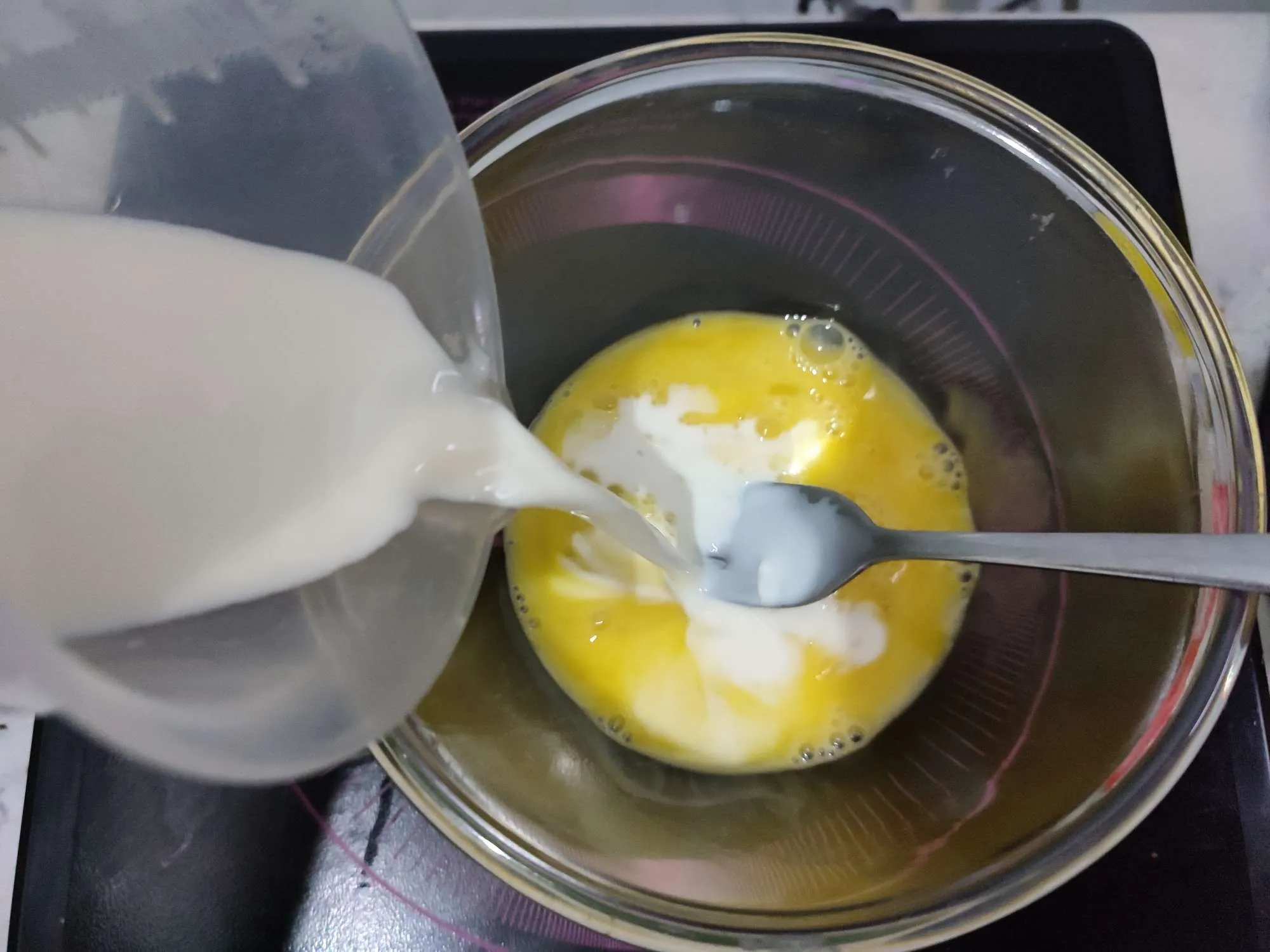 Step 2 Pancake Ketan Hitam