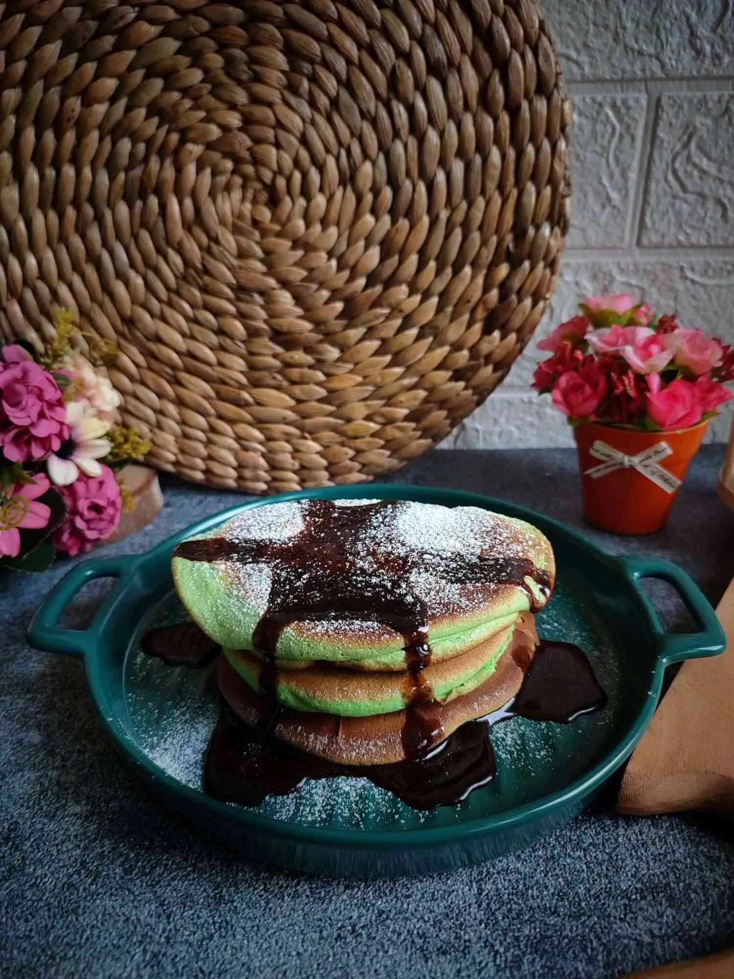 Pandan Japanese Pancake #JagoMasakPeriode4Week7