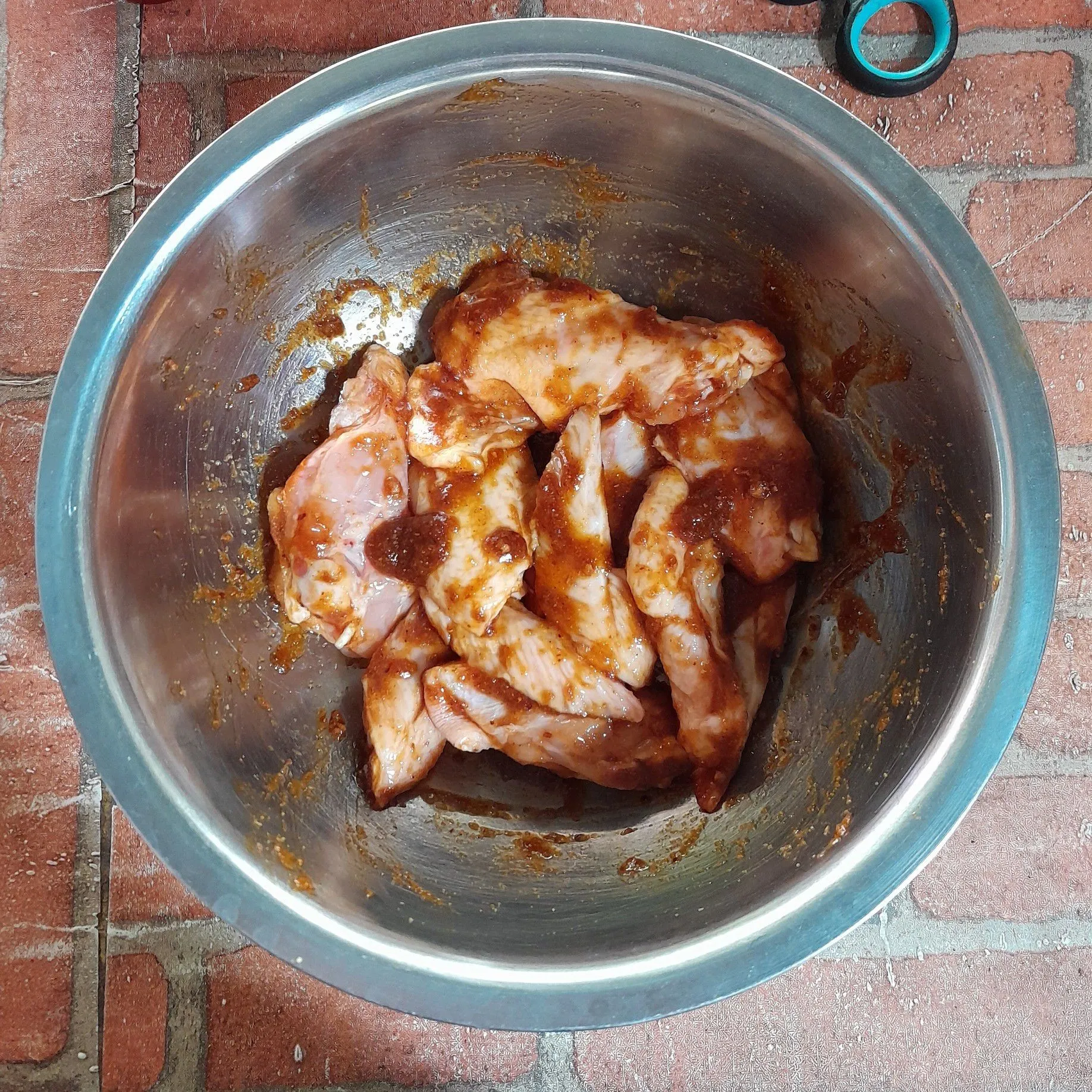 Step 2 Aglio Olio with Buffalo Chicken