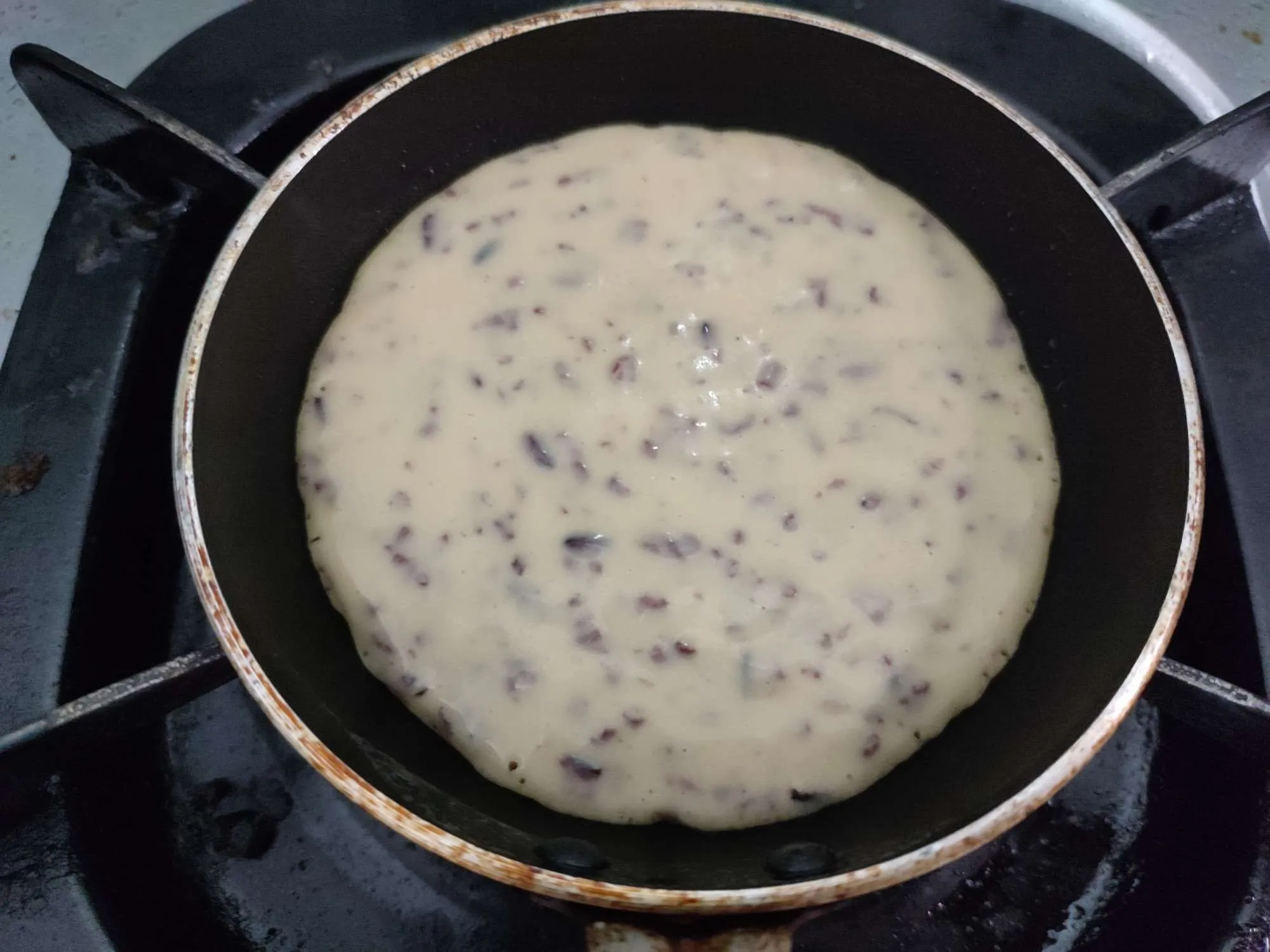 Step 6 Pancake Ketan Hitam