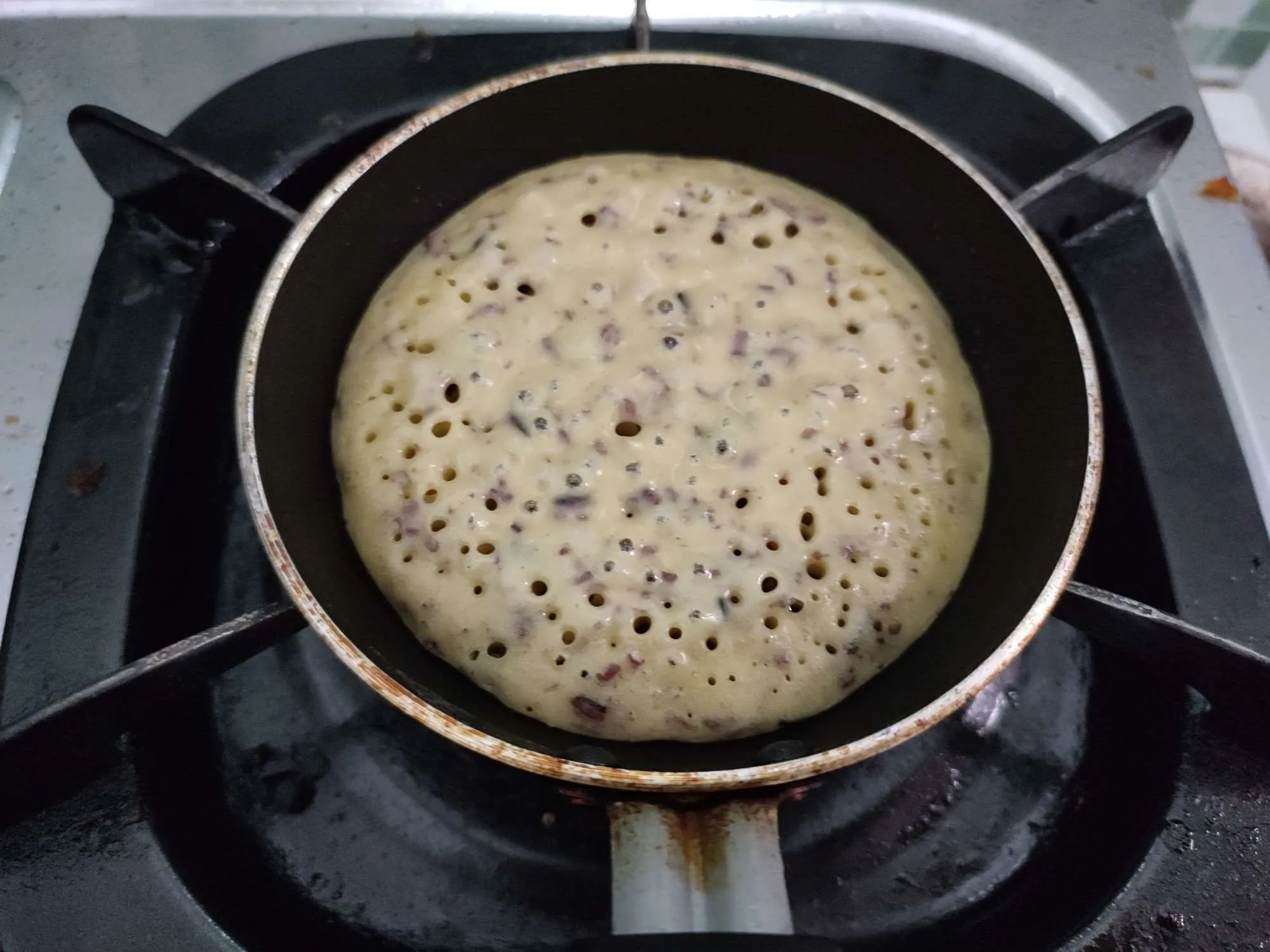 Step 7 Pancake Ketan Hitam