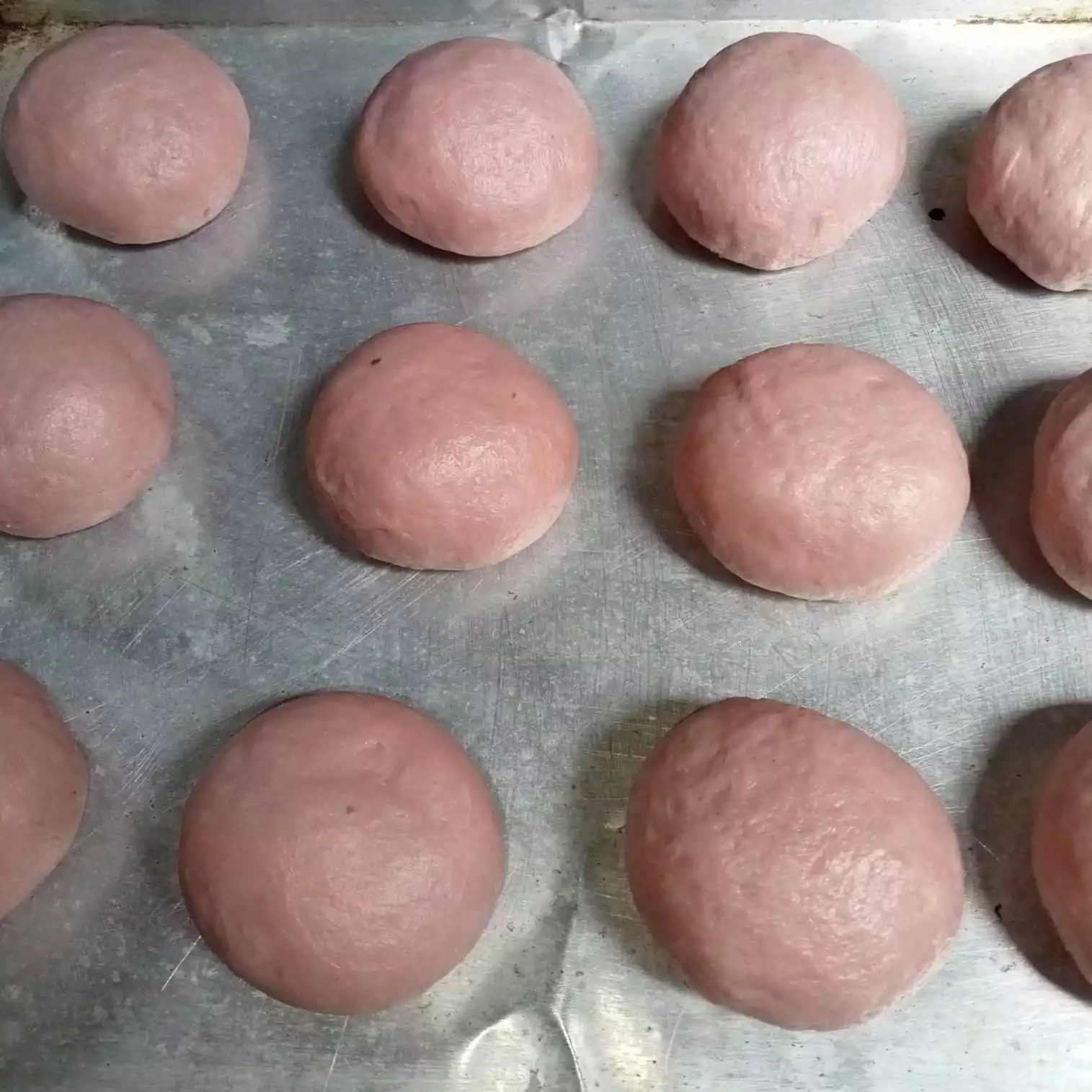 Step 5 Bomboloni Ubi Ungu