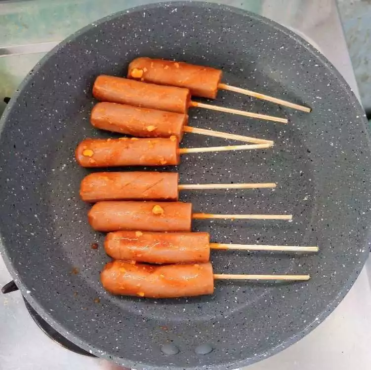 Step 5 Sosis Bakar