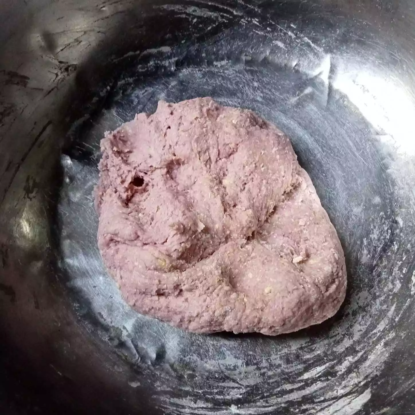 Step 2 Bomboloni Ubi Ungu