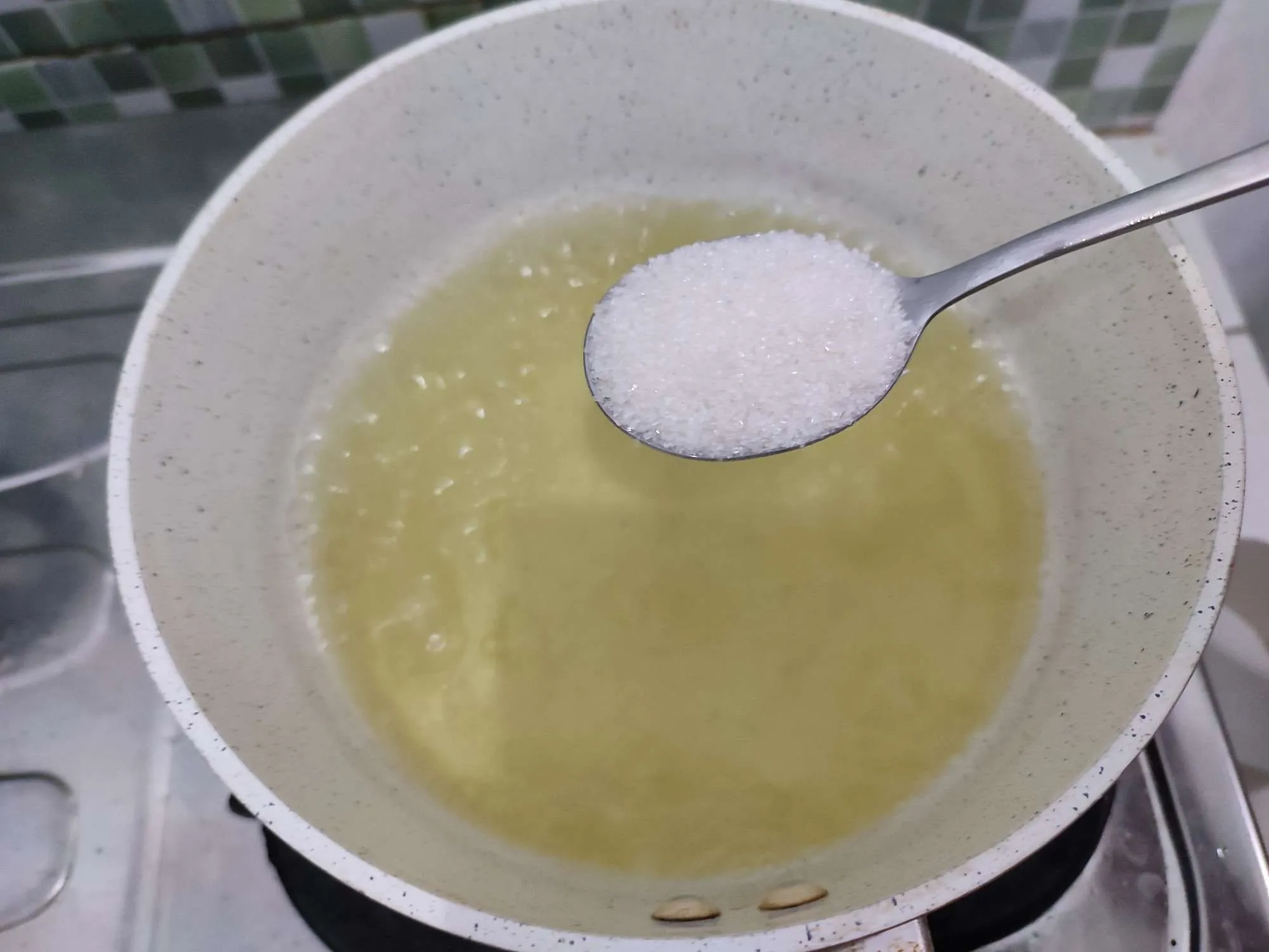 Step 5 Lemongrass Pandan Tea ala Thailand