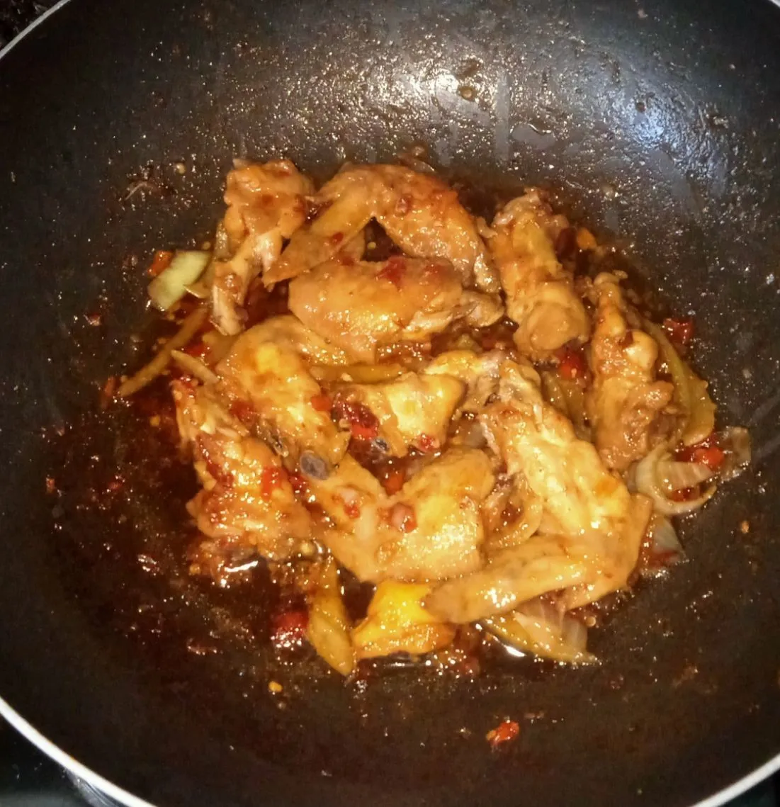 Step 7 Sayap Ayam Kecap Pedas