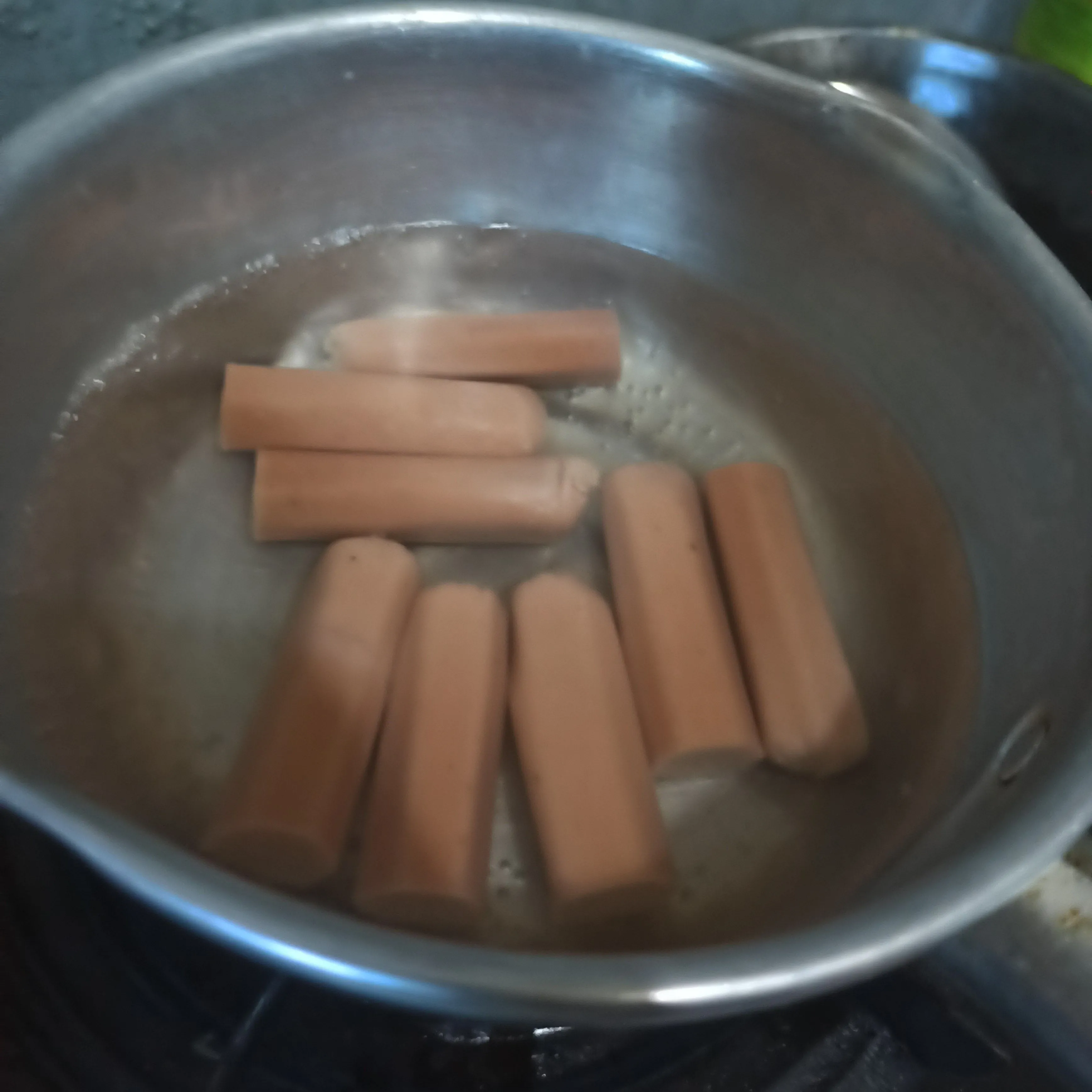Step 2 Gamja Hotdog (Korean Corndog) 
