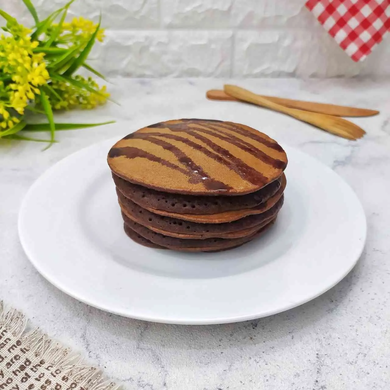 Pancake Coklat #JagoMasakPeriode4Week7