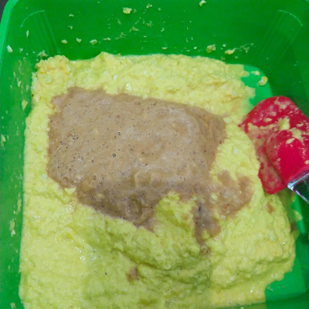 Step 2 Bakwan Jagung Daun Kelor