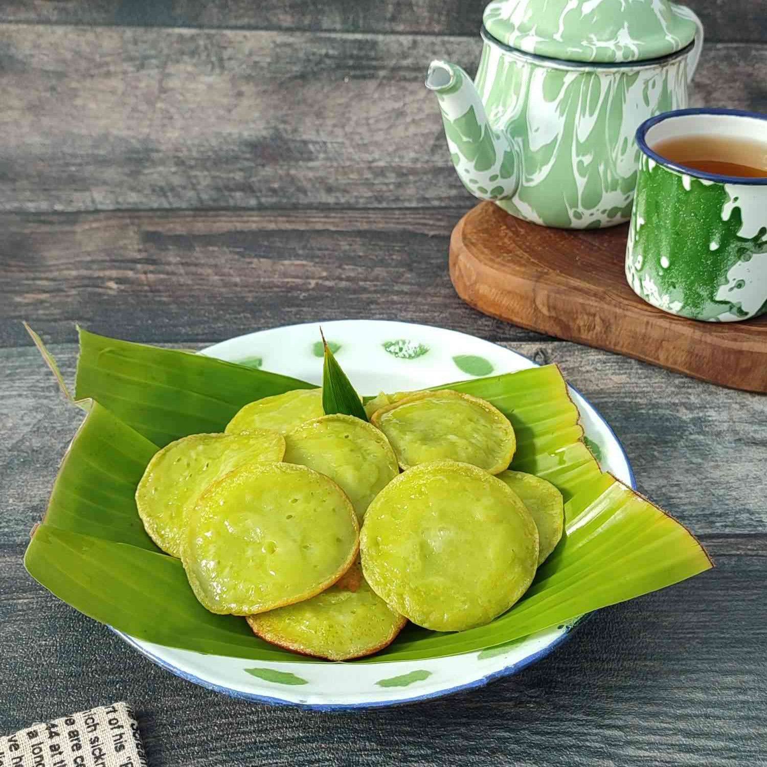 Resep Kanom Krok Bai Toey #JagoMasakPeriode4Week7 Sederhana Rumahan ...