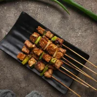 Yakitori Vegan Teriyaki #JagoMasakPeriode4Week7