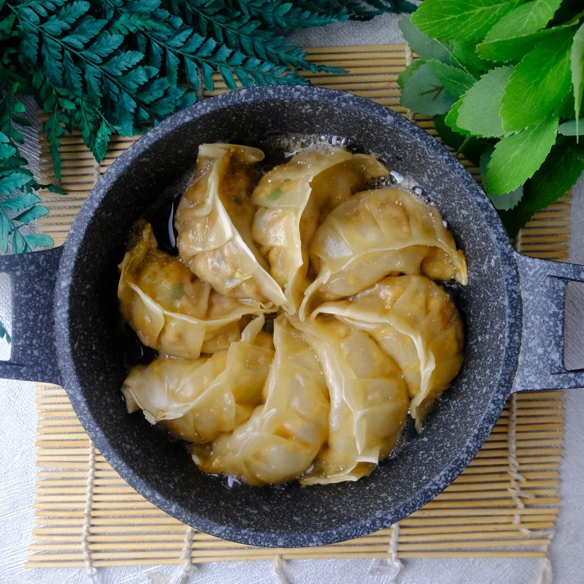 Step 10 Gyoza Tofu
