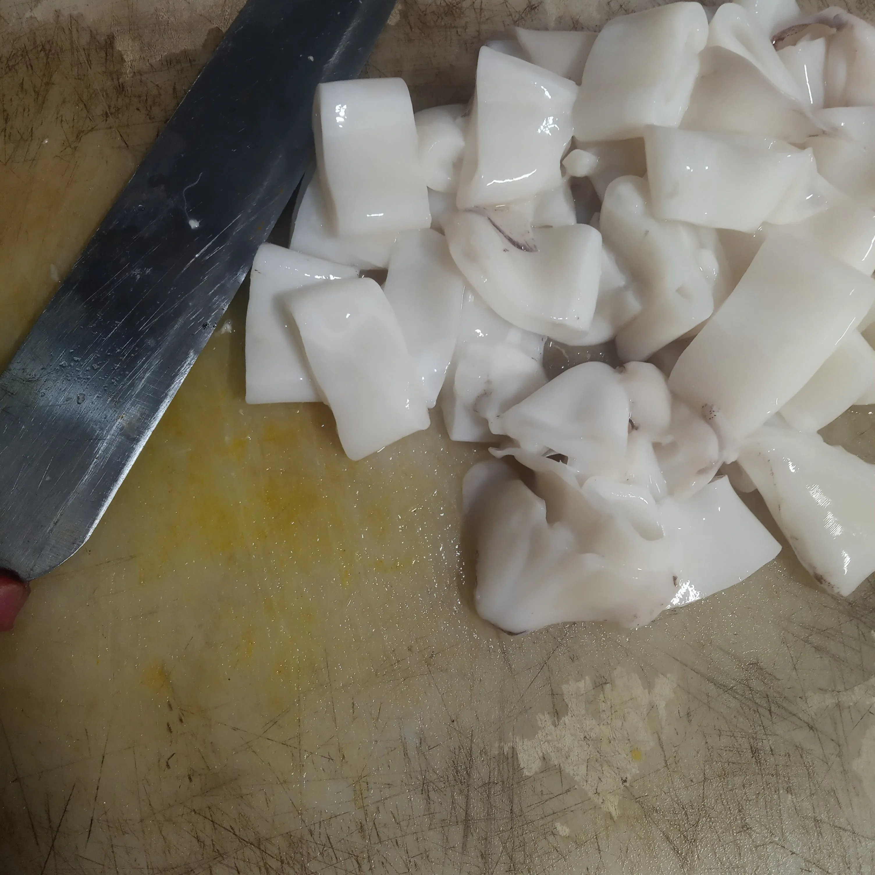 Step 1 Cumi Saus Padang