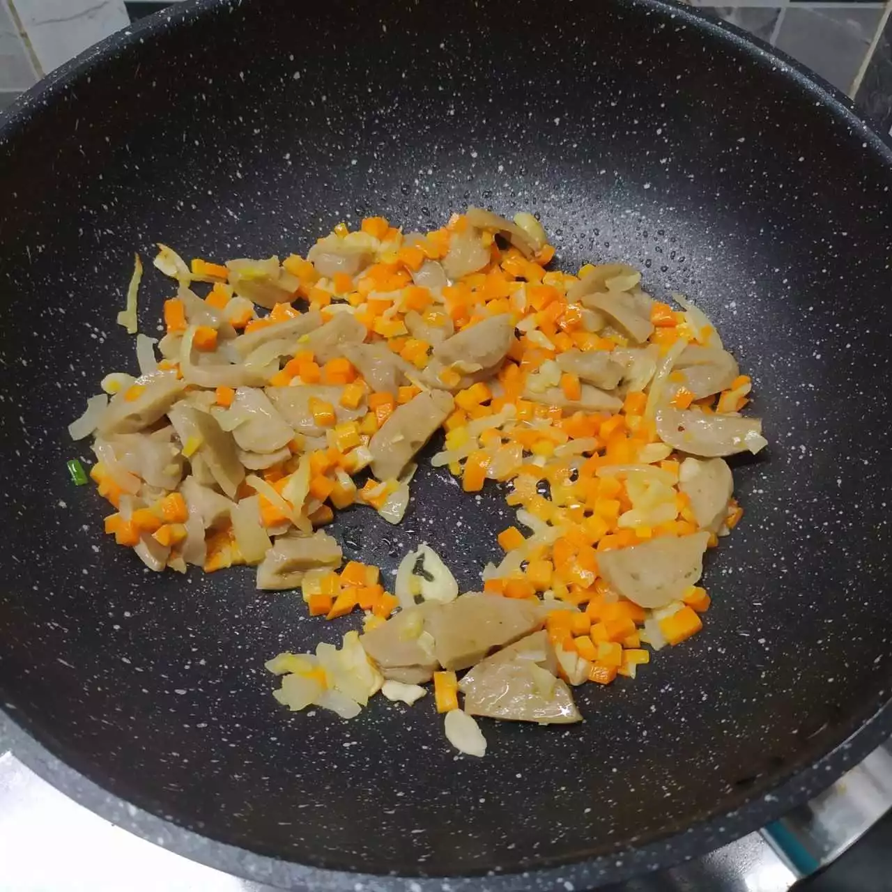 Step 2 Nasi Goreng Pattaya