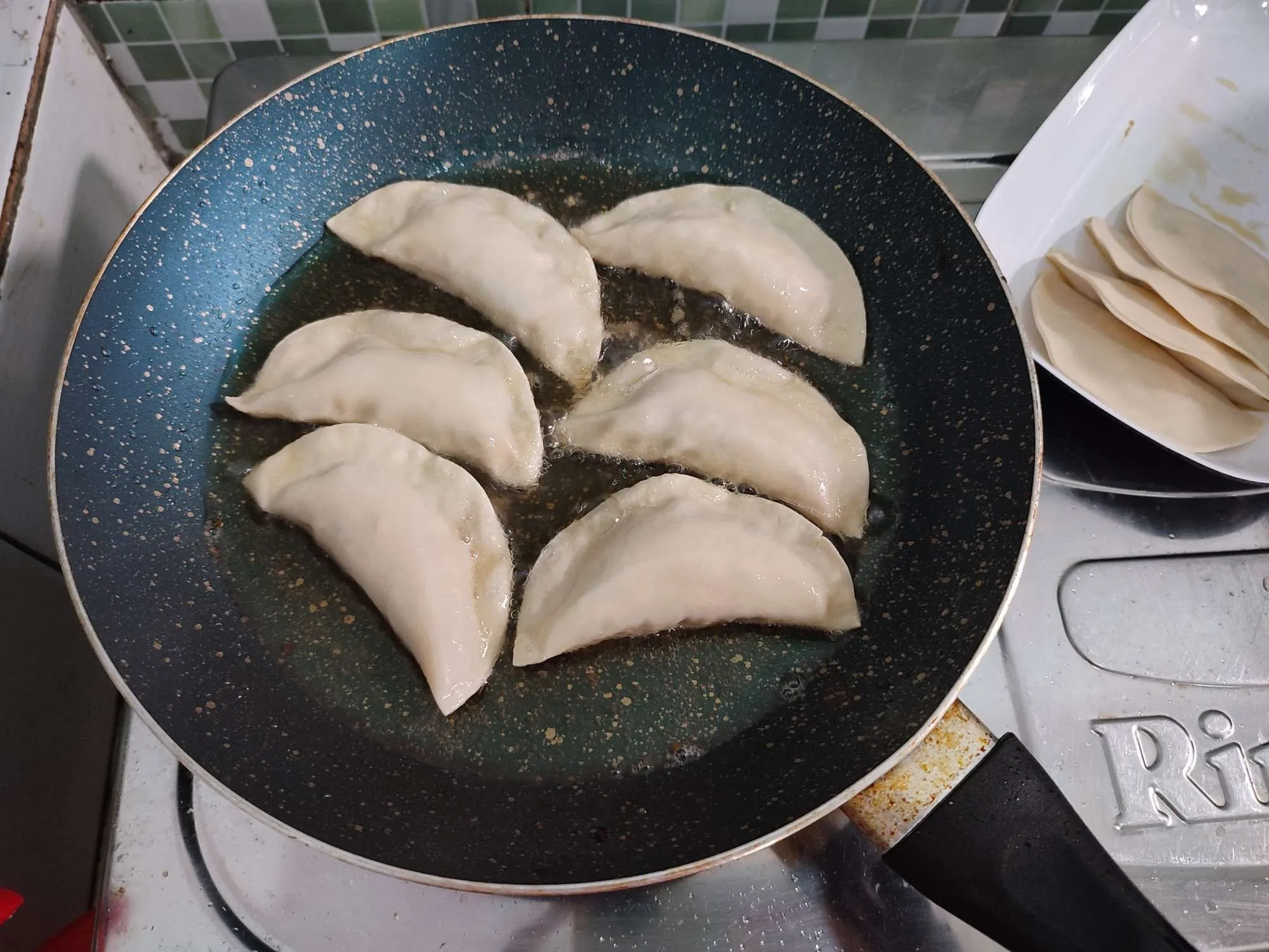 Step 4 Tofu Mandu Twigim