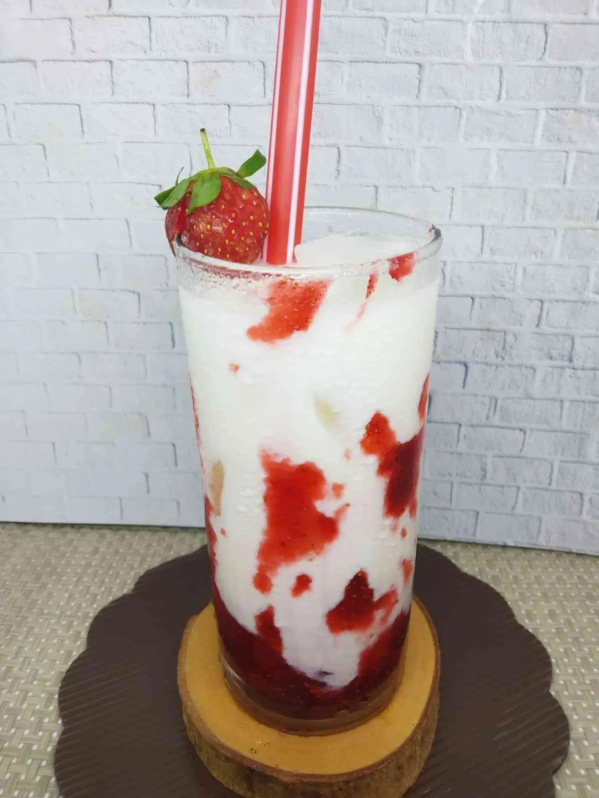 Korean Strawberry Milk #JagoMasakPeriode4Week7