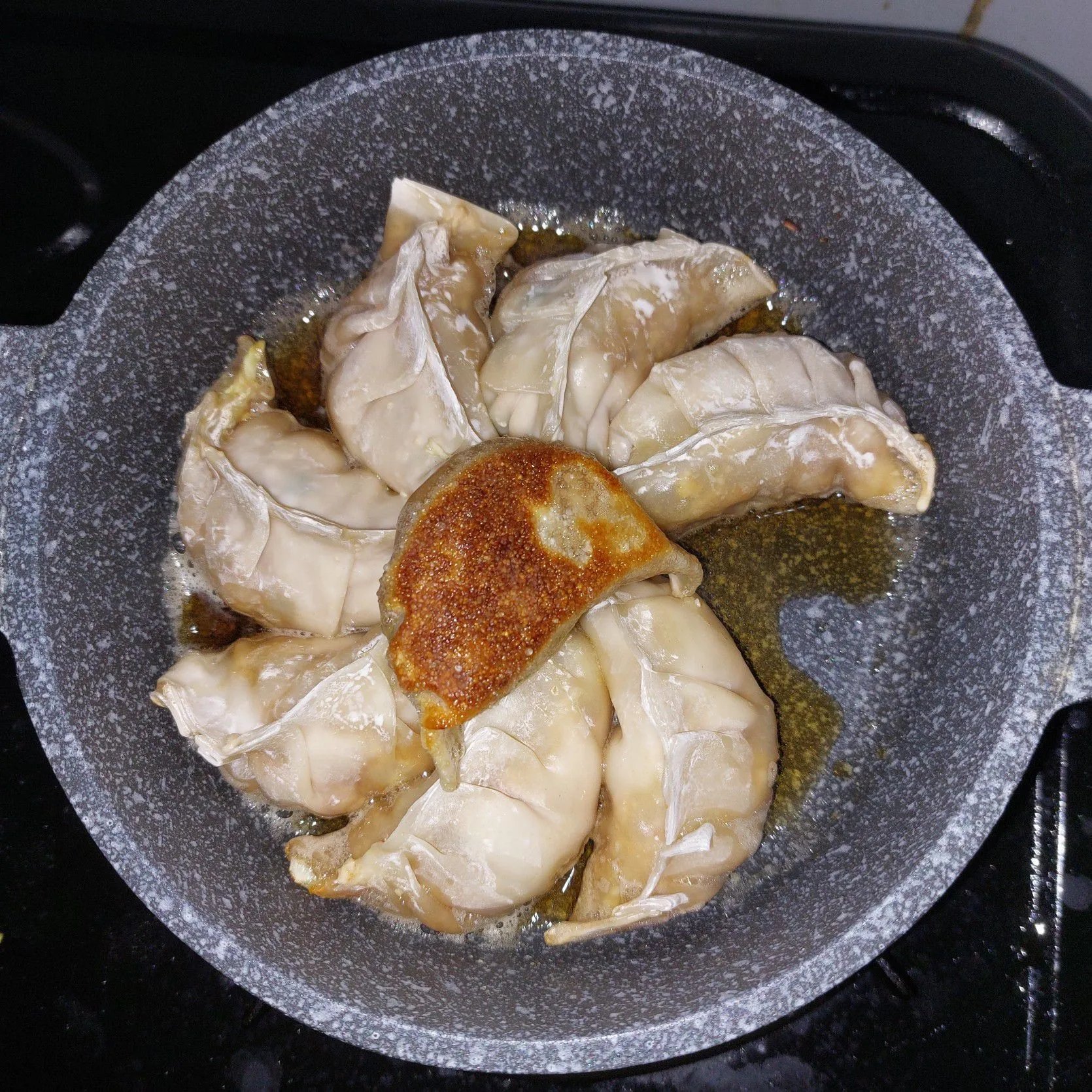 Step 8 Gyoza Tofu