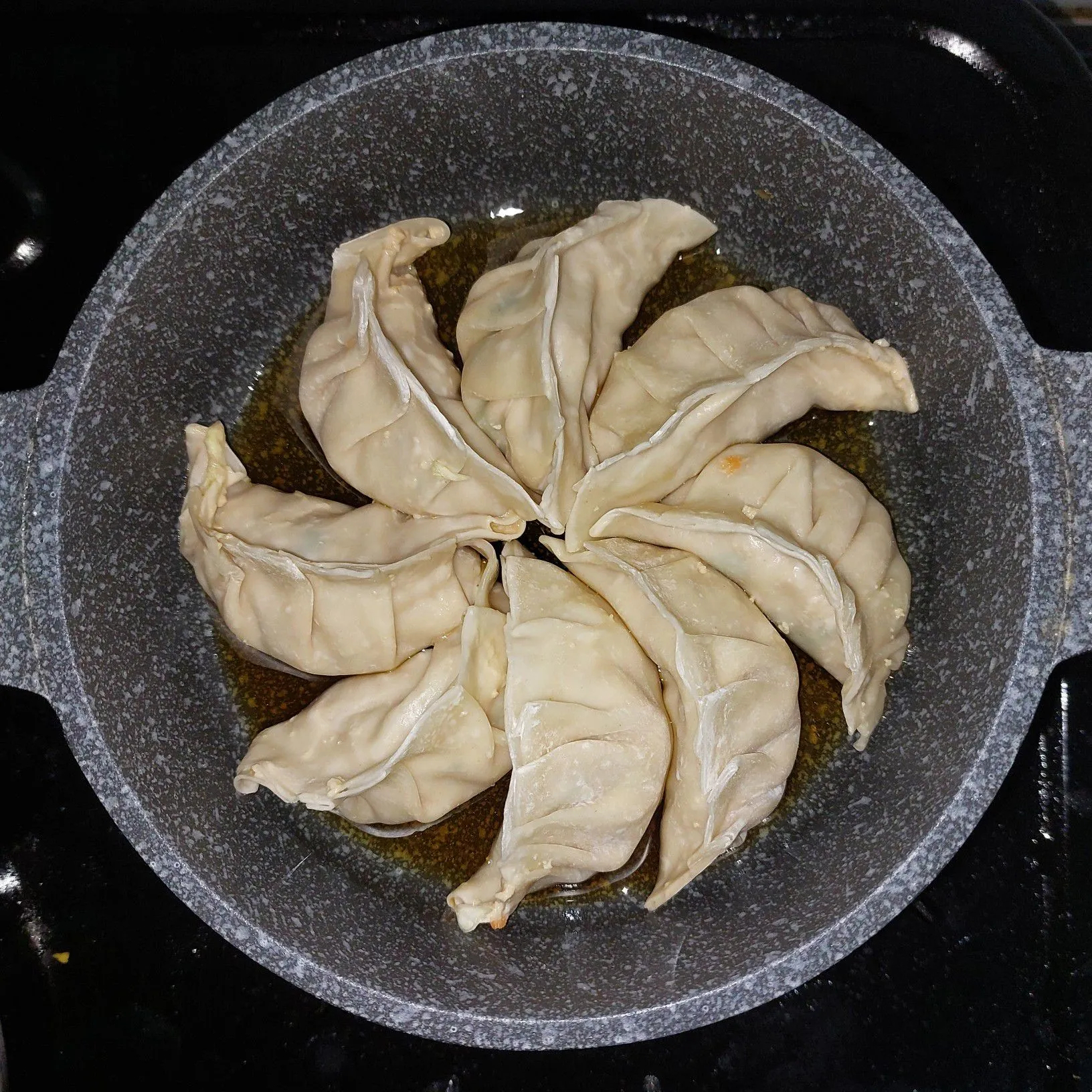 Step 7 Gyoza Tofu