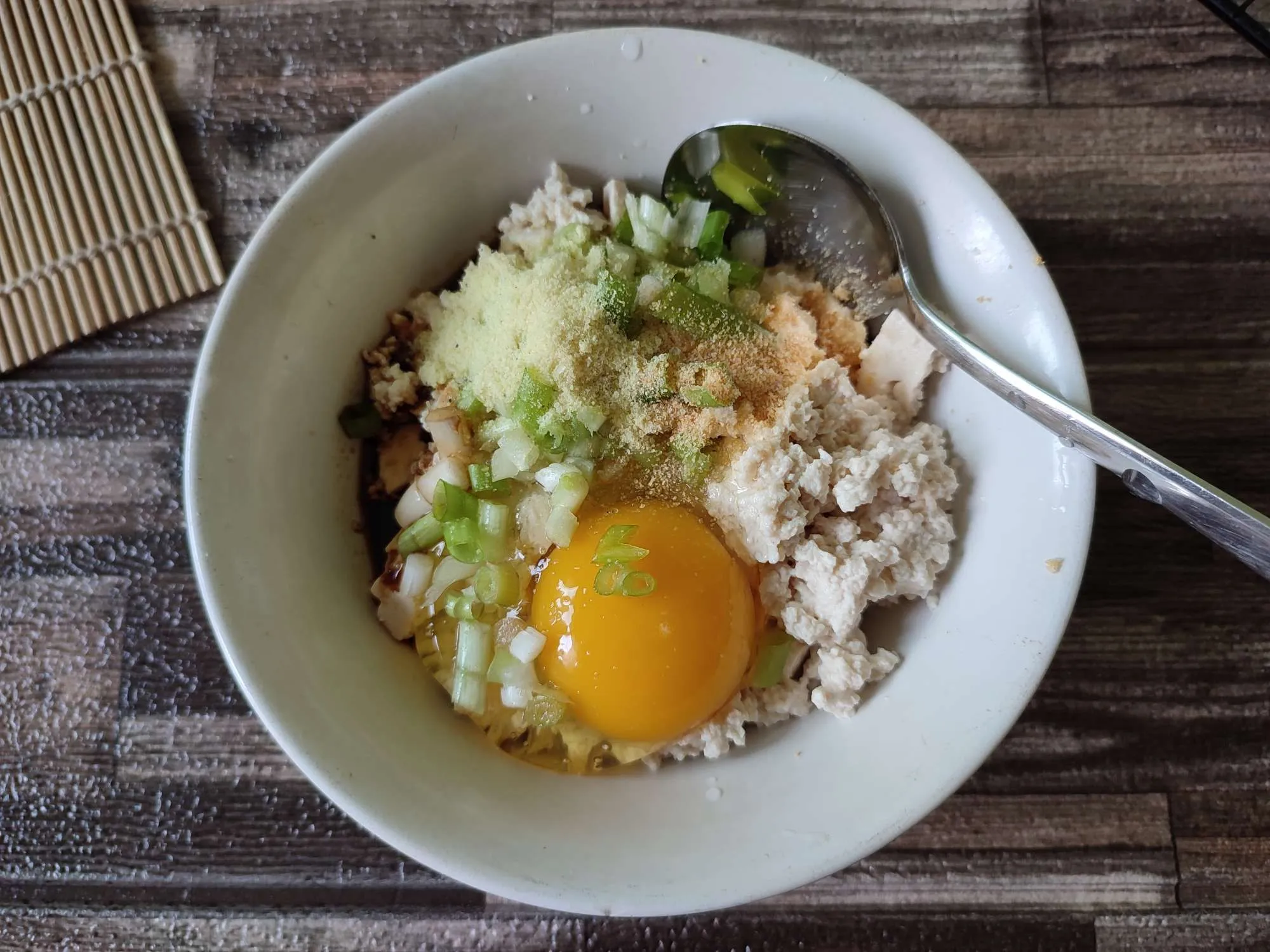 Step 1 Tofu Mandu Twigim