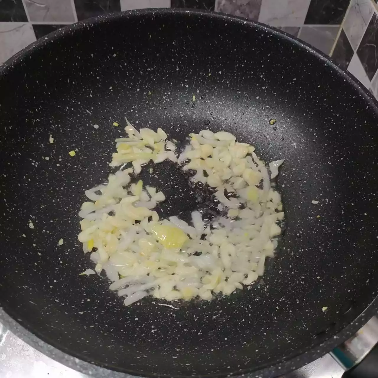 Step 1 Nasi Goreng Pattaya