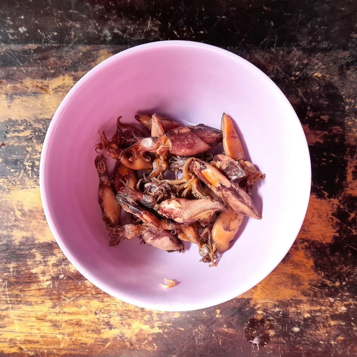 Step 1 Cumi Asin Sambal Petai