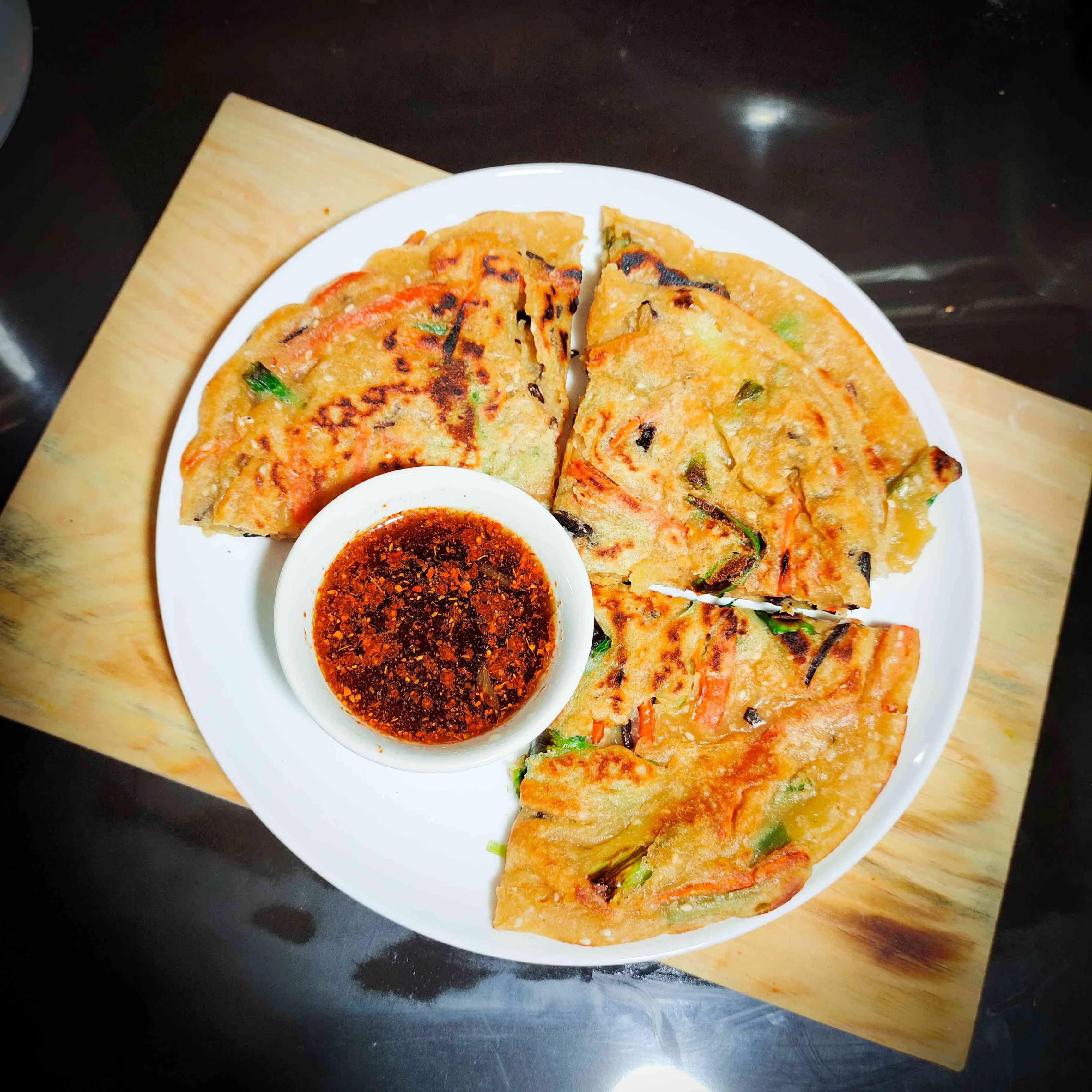 Resep Vegan Yachae Jeon 야채전 JagoMasakPeriode4Week7 Sederhana Rumahan