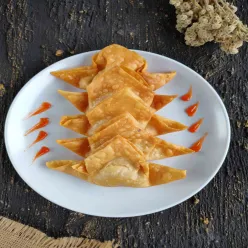 Pangsit Goreng Ayam Udang #JagoMasakPeriode4Week7