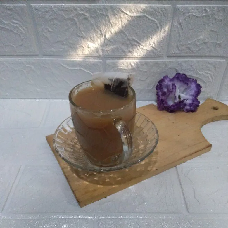 Step 5 Pandan Thai Milk Tea