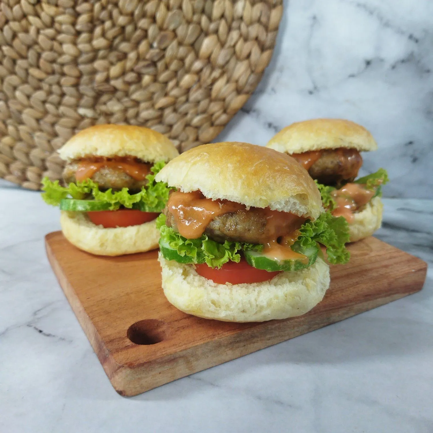 Step 9 Hamburger #Jagomasakperiode4week7